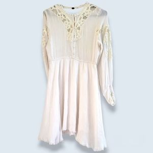 Women's Free People Long Sleeve Mini Dress Size Small